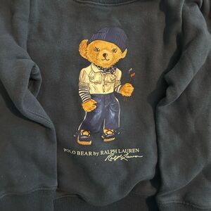 Ralph Lauren Navy Polo Bear Sweater